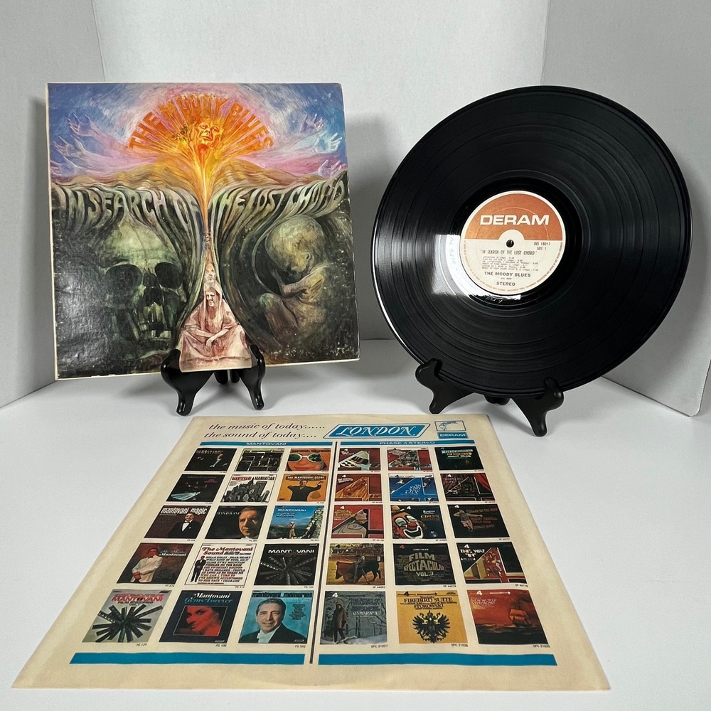 The Moody Blues In Search of the Lost Chord Vinyl LP Deram DES 18017 Stereo 1968